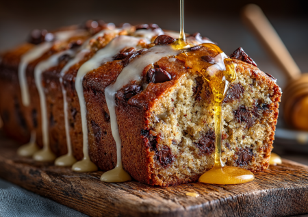 Этот банановый кекс с медом и шоколадом — причина, по которой я перестал покупать магазинную выпечку