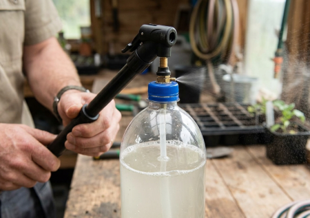 Опрыскиватель за 15 минут: как сделать дачный инструмент своими руками