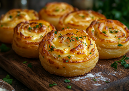 Грузинские лепешки отдыхают: эта завитушки с сыром и зеленью из слоеного теста — хит любого застолья