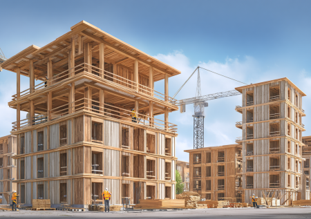 Эксперт ЖКХ оценил планы по строительству деревянных многоэтажек