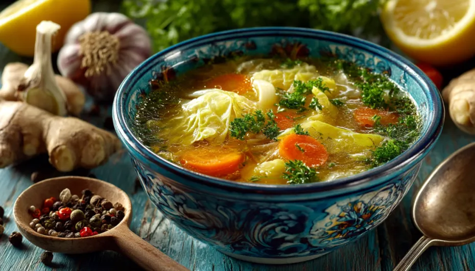 «Боннский» легкий весенний суп для жиросжигания