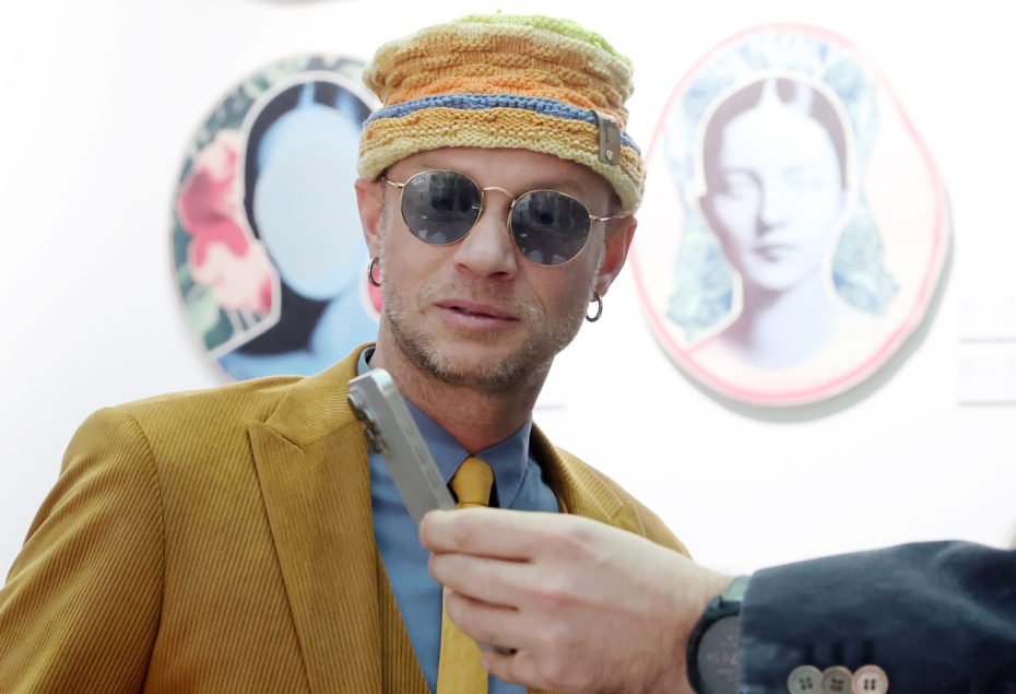 Дмитрий Хрусталев на выставке современного искусства и международного арт-форума «Арт Россия»