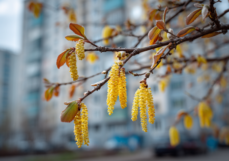 Береза запылила? К чему готовиться? Пыльца в Москве — прогноз на 3 апреля