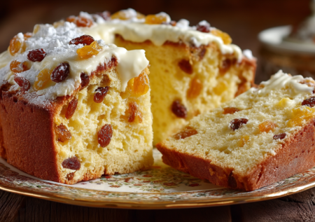 Австрийский кулич на Пасху: волокнистый, влажный, с кольцами начинки в каждом кусочке — украшение праздничного стола