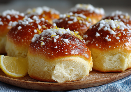 Никакой возни с расстойкой: творожные булочки «Лимончики» с цедрой и ванилью получаются пышнее пуха и вкуснее магазинных