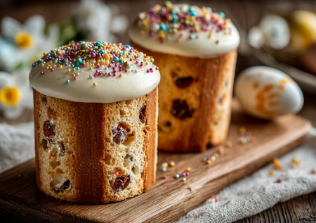 Молочная глазурь для куличей: мягкая, как помадка, готовится без миксера