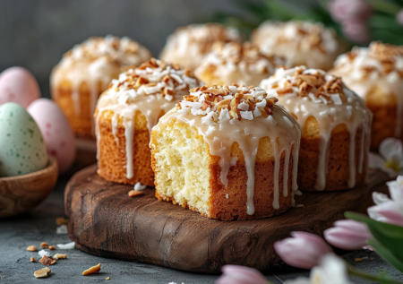 Никакой возни с формами: на Пасху пеку тюлевую бабу — нежнее кулича и ароматнее шарлотки