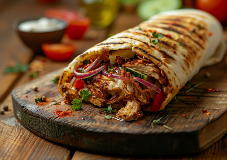 Шаурма и рядом не стояла! Готовим немецкий денер: Европа без ума от него