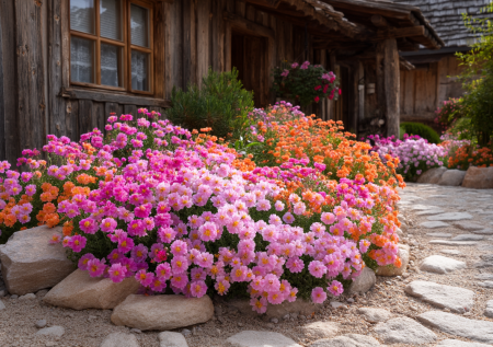 Цветок для тех, кто ценит отдых, а не работу: создает разноцветный ковер из крошечных пионов