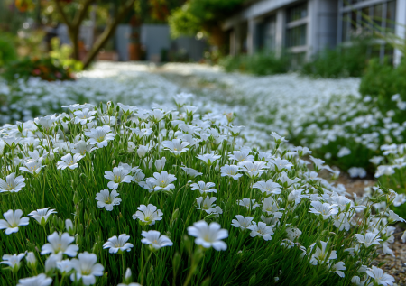 Посадите этот цветок один раз — и он создаст серебряный ковер, который не требует полива годами