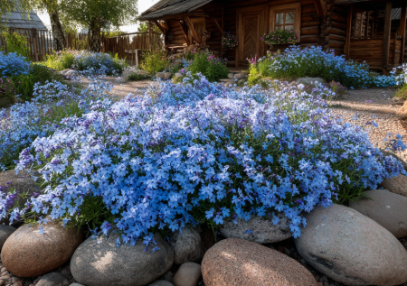 Цветет голубыми облаками и не боится мучнистой росы: этот сорт флокса ароматен и прост в уходе