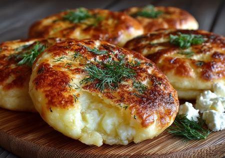 Творожные шанежки с картофелем и укропом — сытнее хачапури и вкуснее любых пирожков. Рецепт для ленивых