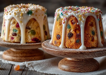 Монастырский кулич: нежный, пористый и ароматный — идеальный для семейного праздника