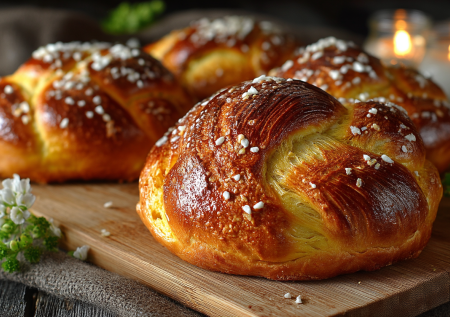 Греческие пасхальные булочки-косы цуреки: мягче пуха, ароматнее, чем в детстве, — рецепт из солнечной Эллады