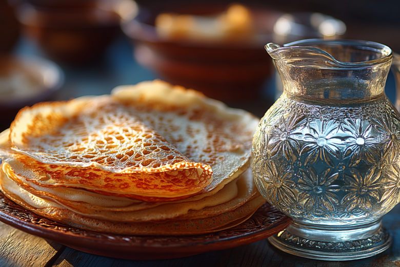 Вкусные постные блины: рецепт