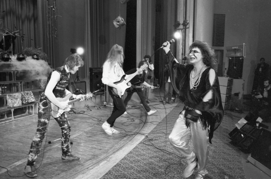 Фестиваль надежд во Дворце культуры имени Горбунова, организованный Московской рок-лабораторией