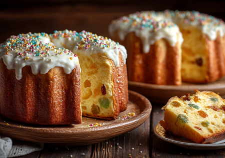 Без опары: сливочный мягкий кулич с цукатами — рецепт для тех, кто боится работать с тестом