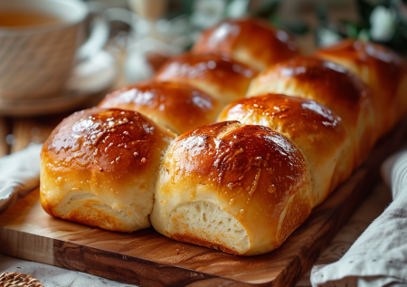 Постные булочки, от которых не оторваться — мягкие, как пух, и подходят под любую начинку