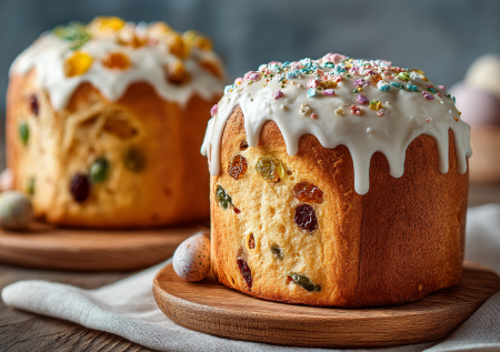 Пышный кулич на взбитых белках — без сахара и масла: для тех, кто считает КБЖУ