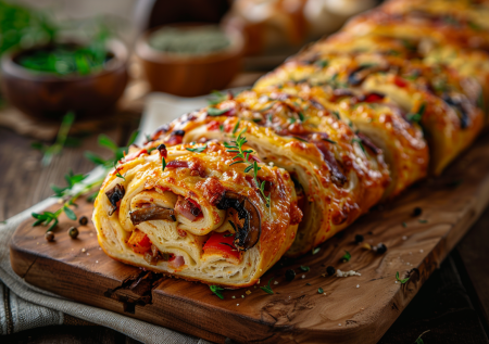 Скучная пицца, прощай — этот рулет сведет с ума даже ленивых гурманов и гостей