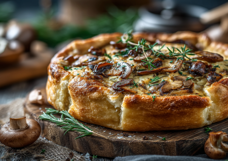 Выбираете между пиццей и пирогом? Объединяем и получаем вкуснейшую выпечку! А какая же тут начинка…