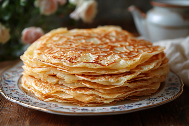 Как приготовить блины без яиц и молока