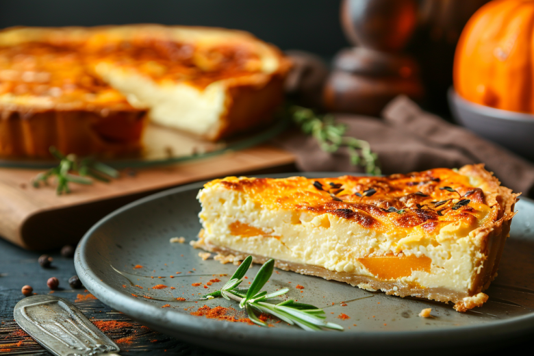 Запеканка с тыквой