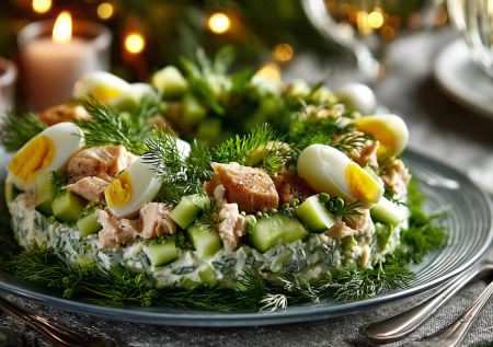 Незаезженный салат с пекинской капустой: заправляется сметаной, подходит для ужина и праздника