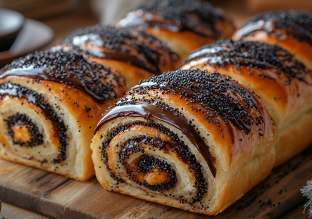 Маковый рулет на Пасху — это классика, помимо куличей: сдобный, одного хватит на большую семью