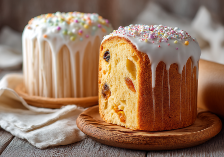 Деньги на формы для куличей не трачу, складываю сама из пергамента — дел на 30 секунд