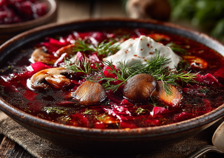 Этот постный борщ — яркое доказательство, что и без мяса он может быть насыщенным и ароматным