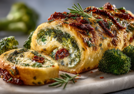 Так брокколи уплетают даже дети — готовлю воздушные рулетики с нежнейшей начинкой