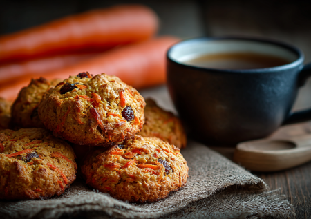Беру обычную морковь и ставлю на огонь — и через полчаса на столе ароматное печенье: нежное и мягкое