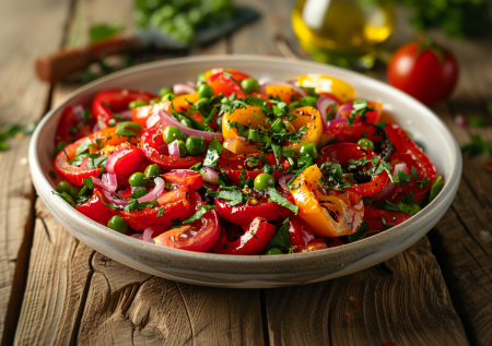 Гости просят рецепт, не веря глазам: салат «Кайфун», где овощи звучат как ресторан