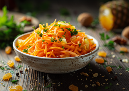 Соседка не поверила, что это из моркови: салат с ананасом съедают быстрее торта