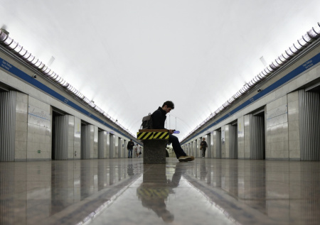 В метро Петербурга произошел сбой