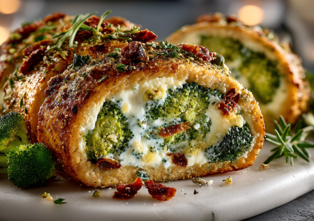 Мой рулет из брокколи с пикантной начинкой — это обман, от которого все в восторге