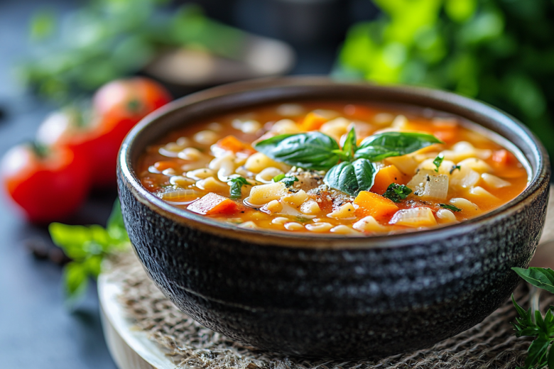 Простой весенний суп