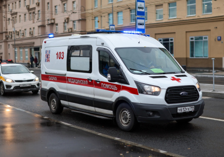 Беременная женщина пострадала в аварии на севере Москвы