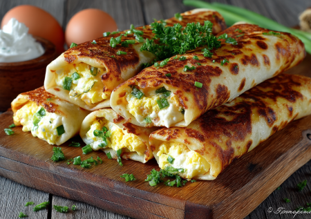 Натираю на терке — и в лаваш. Весенние рулетики с яйцом и сыром —  лучше любой выпечки