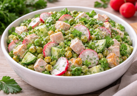 Салат «Дачный» стругается за 7 минут. Просто объедение, и варить ничего не надо