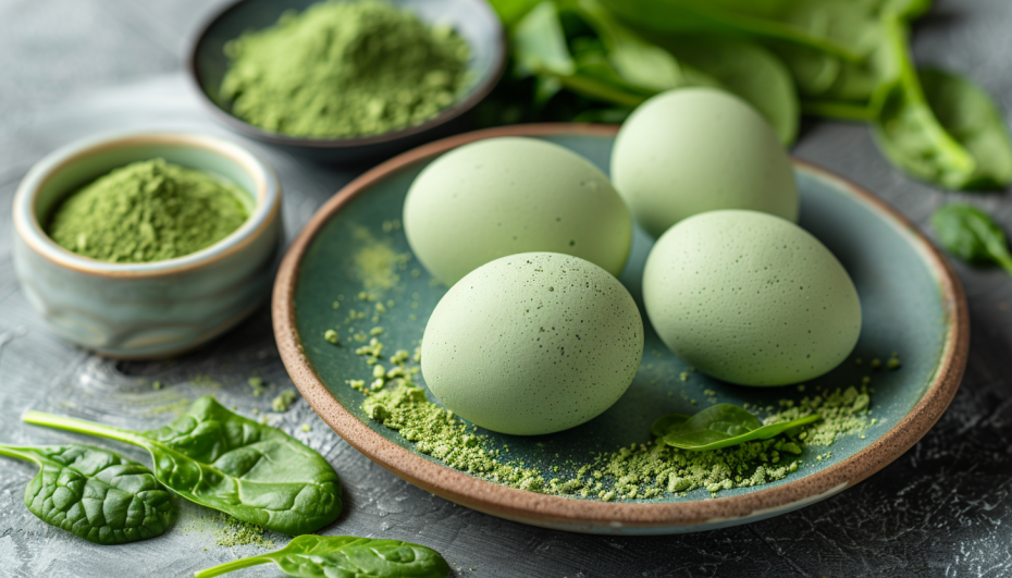 Как красиво покрасить яйца