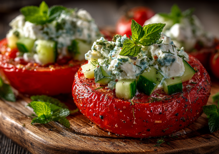 Помидоры в салат — это преступление! Готовлю их с нежной начинкой — свежесть и максимум пользы