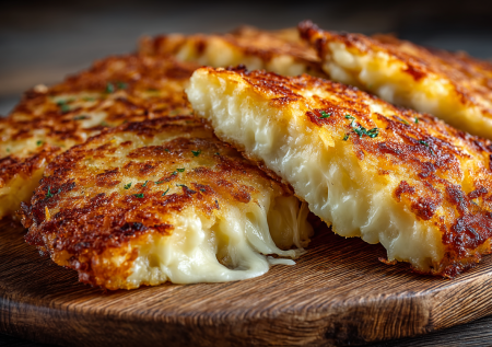 Никаких больше драников, сказала семья — приготовил эти сырные хашбрауны раз и не остановлюсь