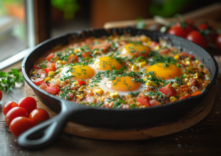 Обычная яичница надоела до слез? Добавьте это — и завтрак станет звездой кухни