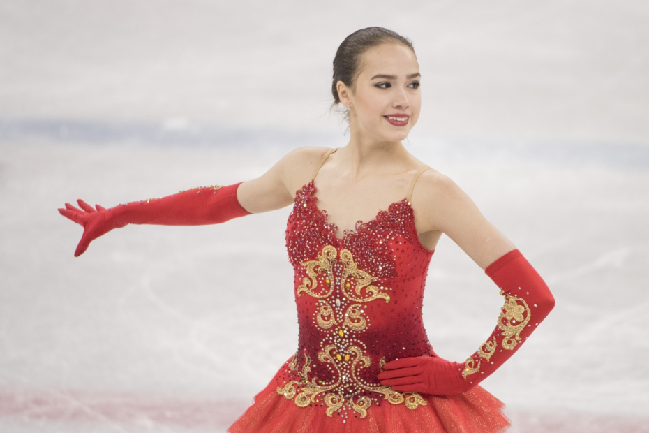 Алина Загитова на зимних Олимпийских играх 2018 года в Пхенчхане