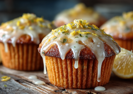 Этот простой трюк вернул веру в выпечку — готовлю лимонно-имбирные кексы с двойной пропиткой