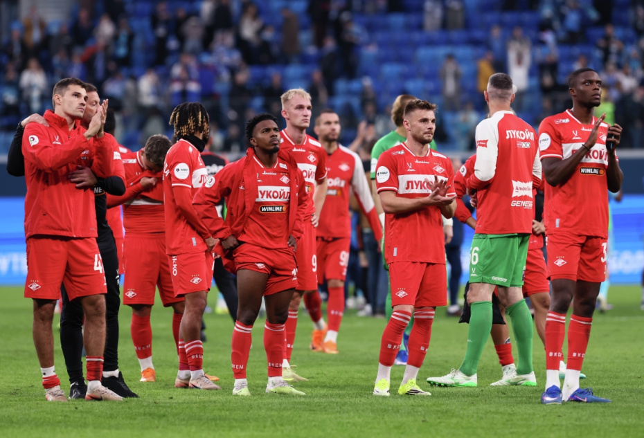 Игроки команды «Спартак»