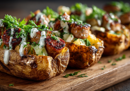 Тоже считаете, что перепробовали все рецепты с картошкой? Эти лодочки вас удивят