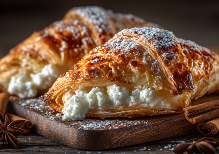 Ароматные рогалики с душой — хрустящая магия за 15 минут. Готовлю к завтраку для всей семьи